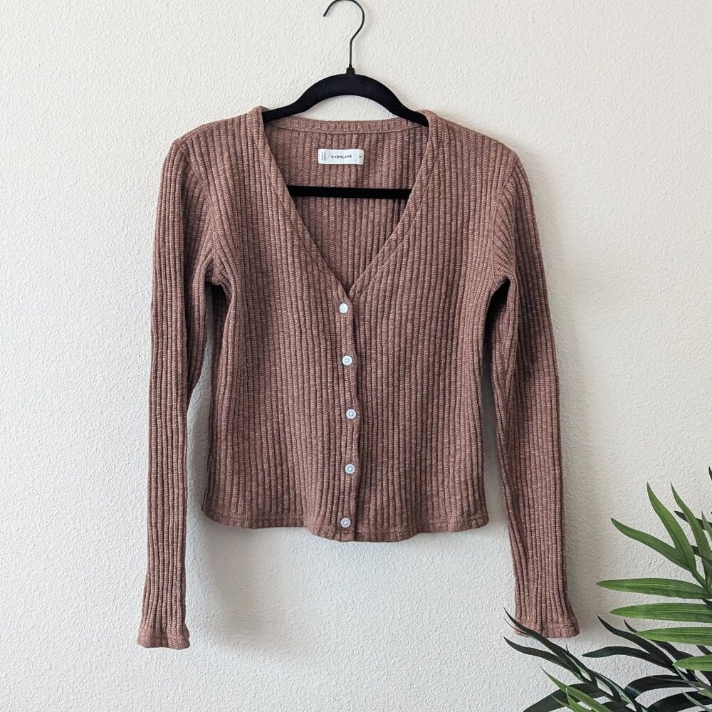 Everlane Cozy Rib Cardigan